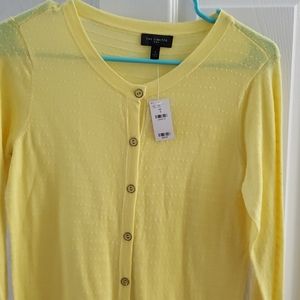 The Limited Yellow cardigan